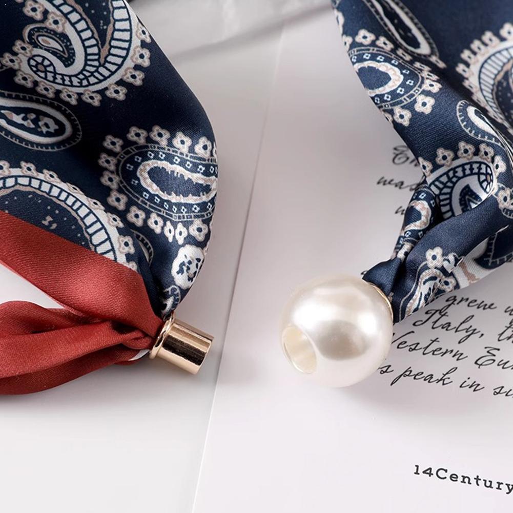 Pearl Necklace Set - Magnetische gesp parelketting smalle lange zijden