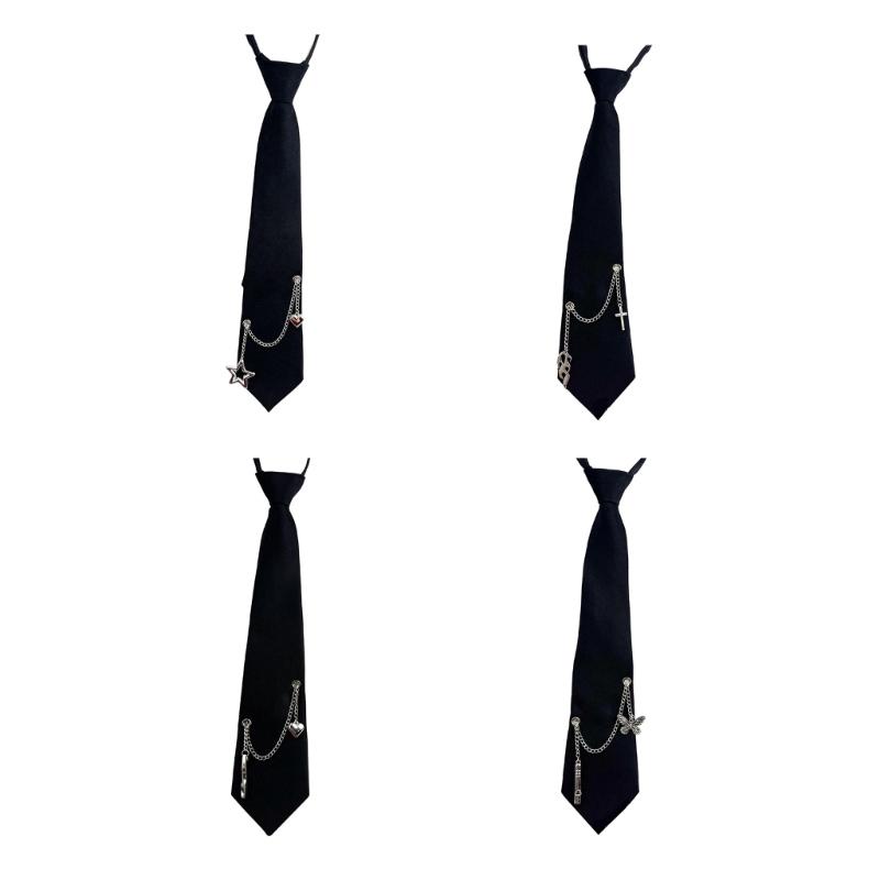 Women Formal Wear Korean - 652F Koreaanse mode-stropdas met ritssluiting Gemakkelijk
