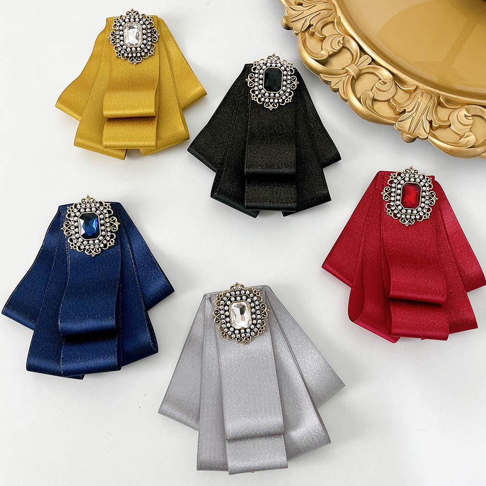 Women Formal Wear Korean - Strikjes voor bruiloft Luxe strass broche