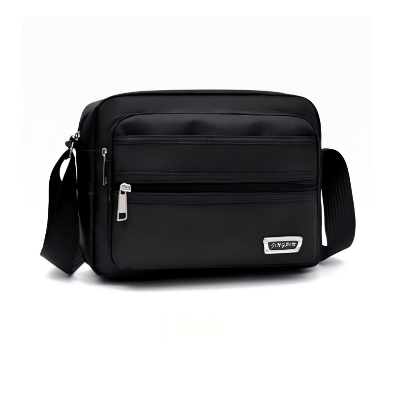 Structured Handbag Work - Waterdichte Heren Schoudertas Veelzijdige Zakelijke Reis-