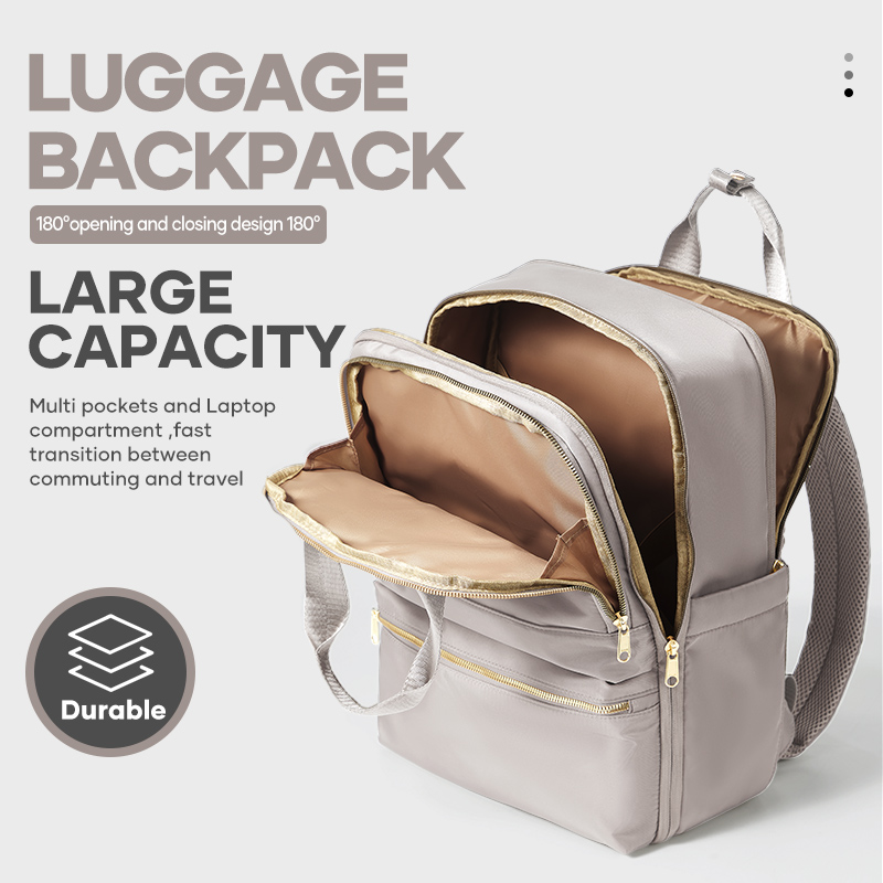 Structured Handbag Work - Rugzak voor dames Luxe merk College-laptoprugzakken