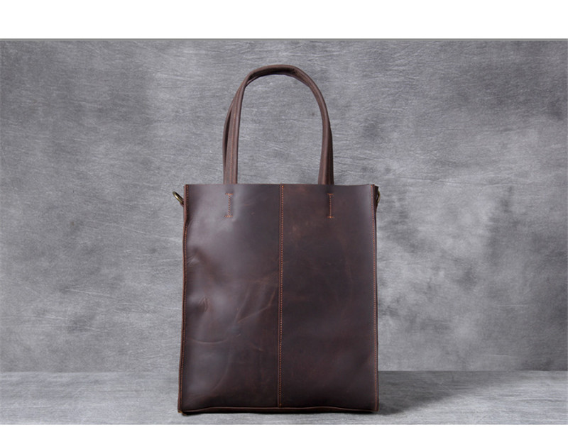 Vintage lederen heren handtas  - Structured Handbag Work recensie en prijs
