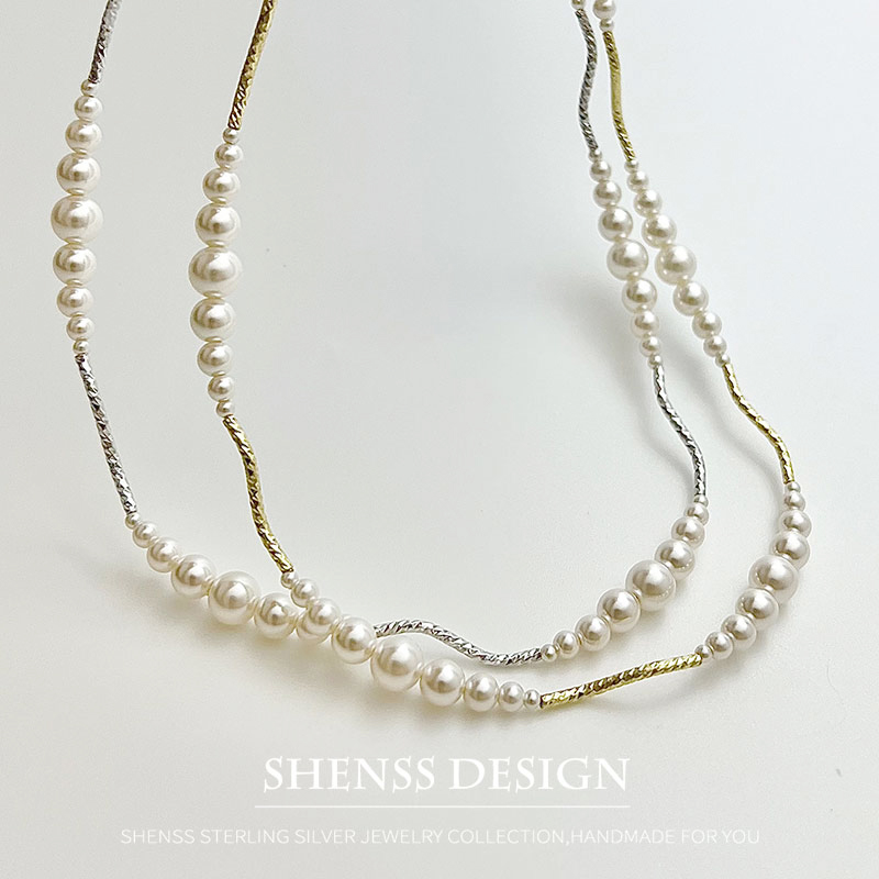 Imitatie Parel Korte Ketting A - Pearl Necklace Set recensie en prijs