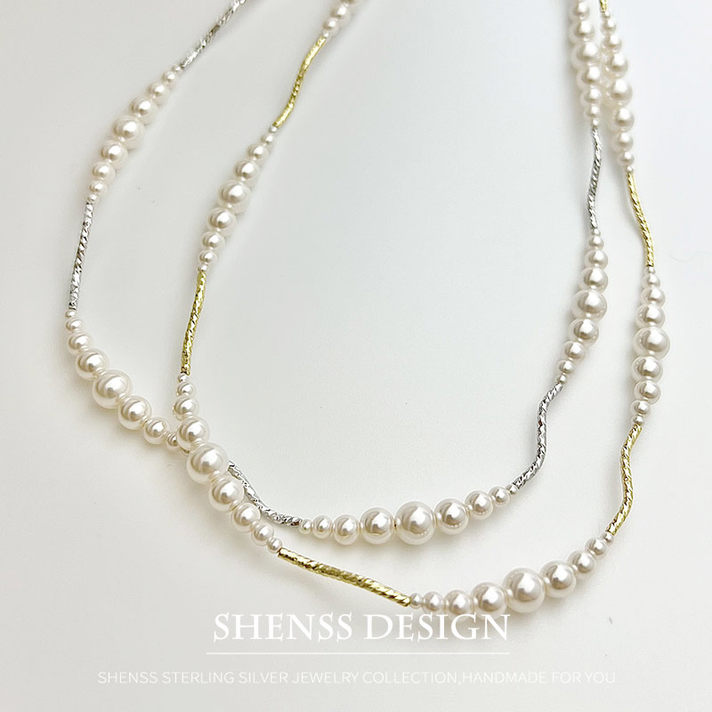 Imitatie Parel Korte Ketting A - Pearl Necklace Set recensie en prijs
