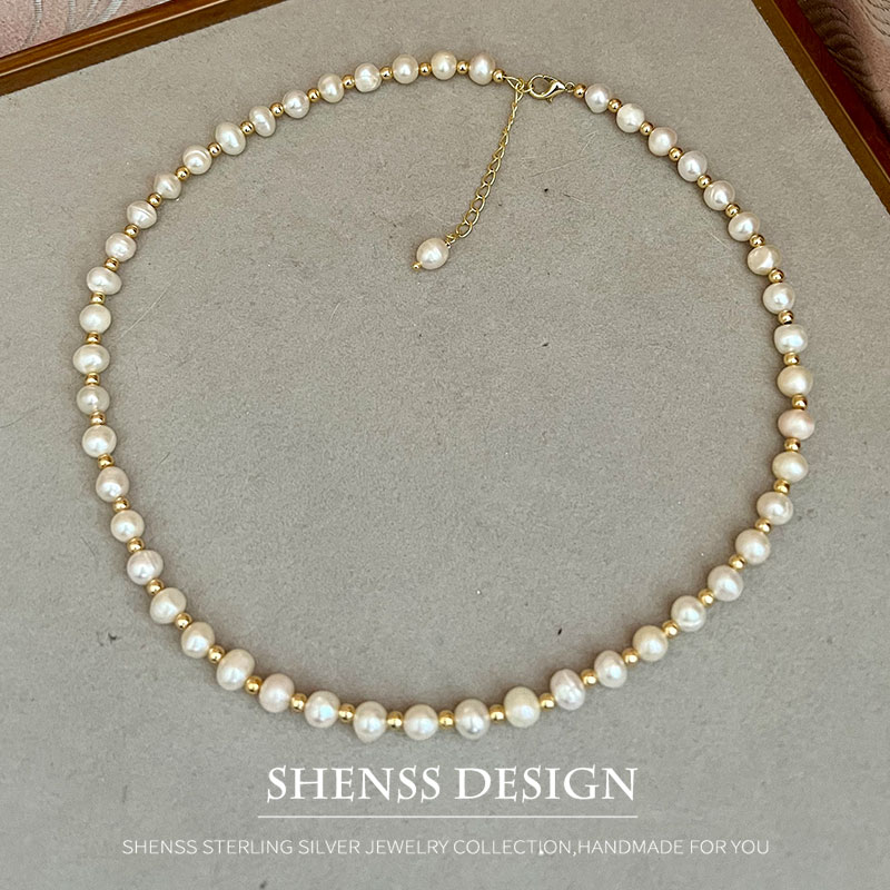 Klassieke Temperament Natuurli - Pearl Necklace Set recensie en prijs