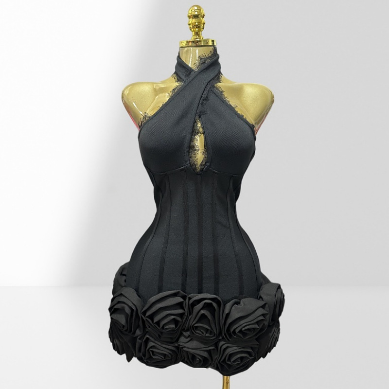 Stereo Bud Glam Neck Waist Red - Women Formal Wear H&M recensie en prijs