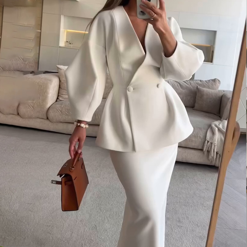 2-delige damespakken, elegante - Women Formal Wear For Meeting recensie en prijs