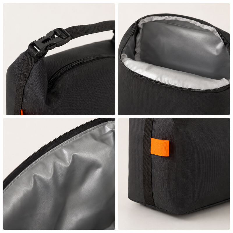 Herbruikbare geïsoleerde lunch - Structured Handbag Work recensie en prijs