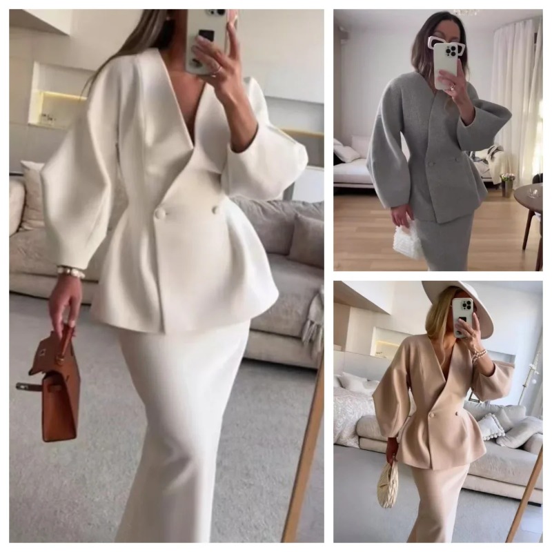 2-delige damespakken, elegante - Women Formal Wear For Meeting recensie en prijs