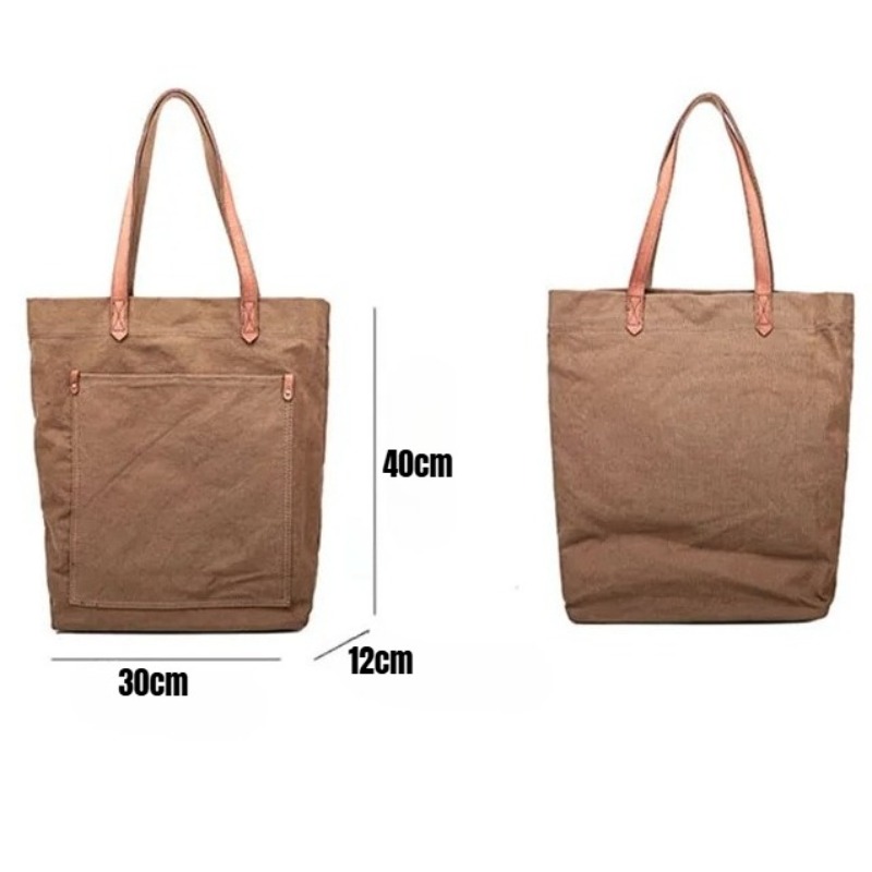 Canvas leren draagtas voor her - Structured Handbag Work recensie en prijs