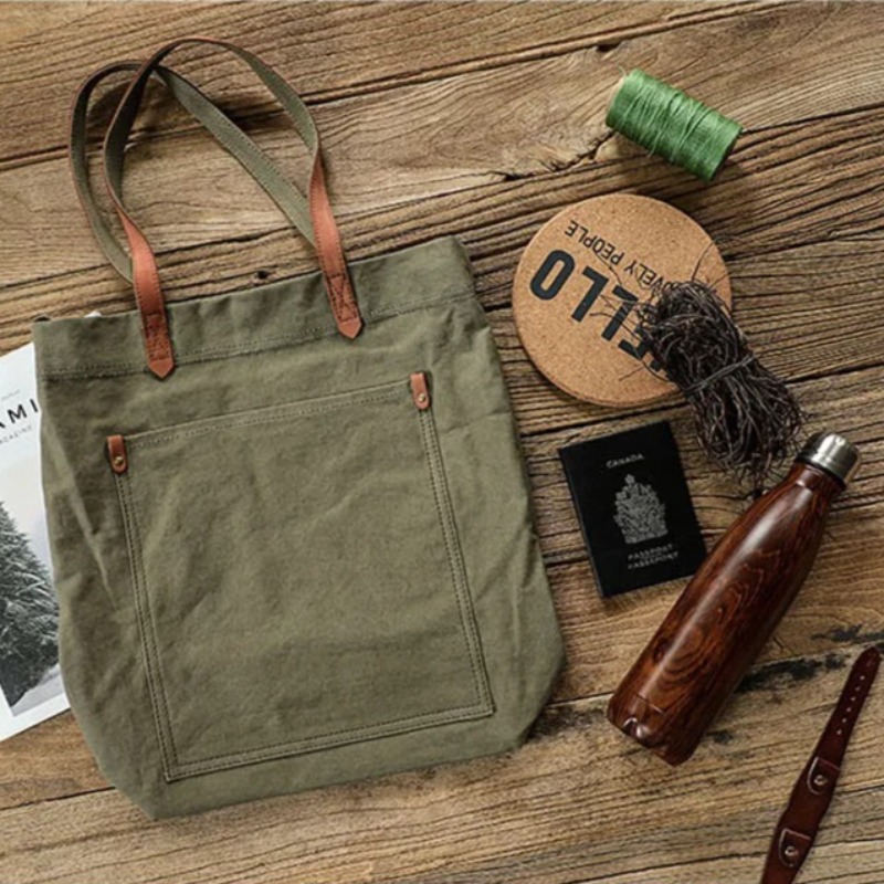 Canvas leren draagtas voor her - Structured Handbag Work recensie en prijs