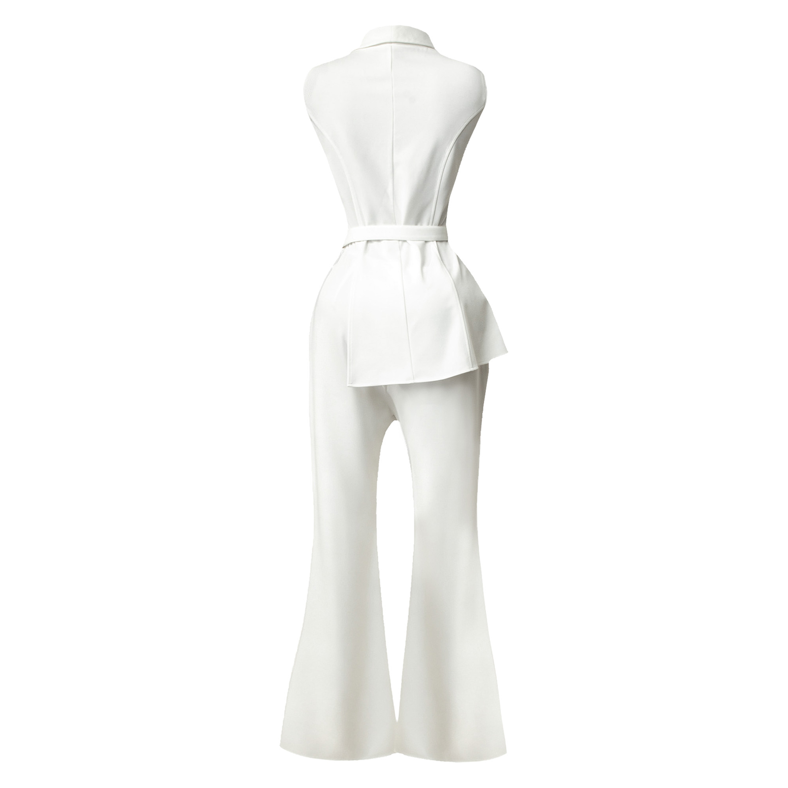 Dames mouwloze revers V-hals r - Women Formal Wear Shop recensie en prijs