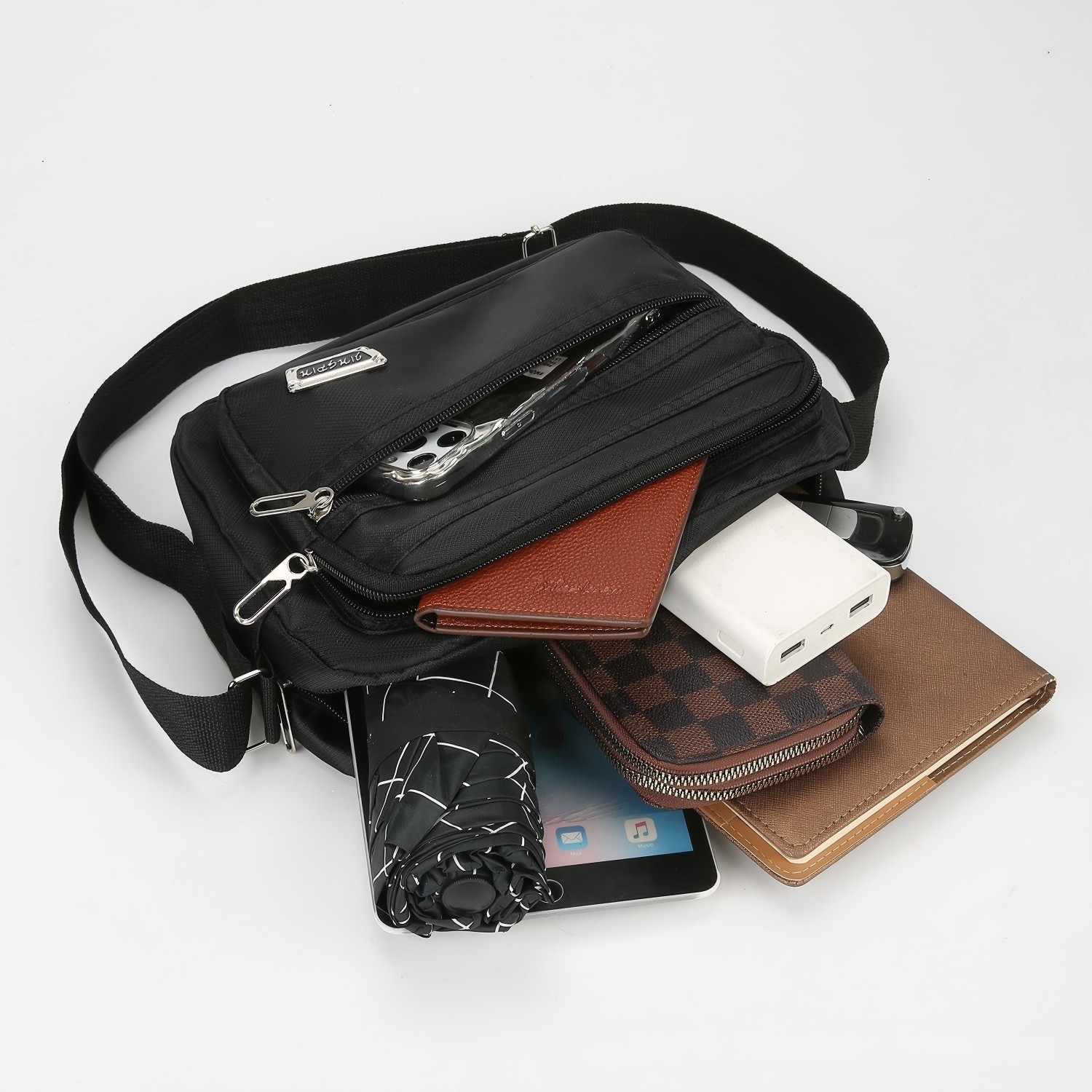 Waterdichte Heren Schoudertas  - Structured Handbag Work recensie en prijs