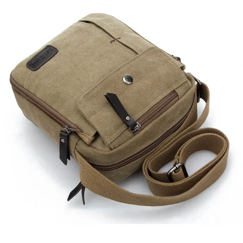 Canvas schoudertas voor heren, - Structured Handbag Work recensie en prijs