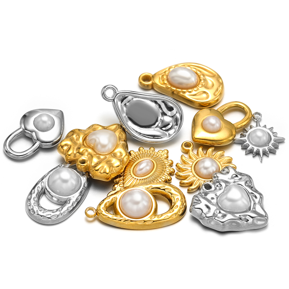 5 stks Rvs Imitatie Parel Slot - Pearl Necklace Set recensie en prijs