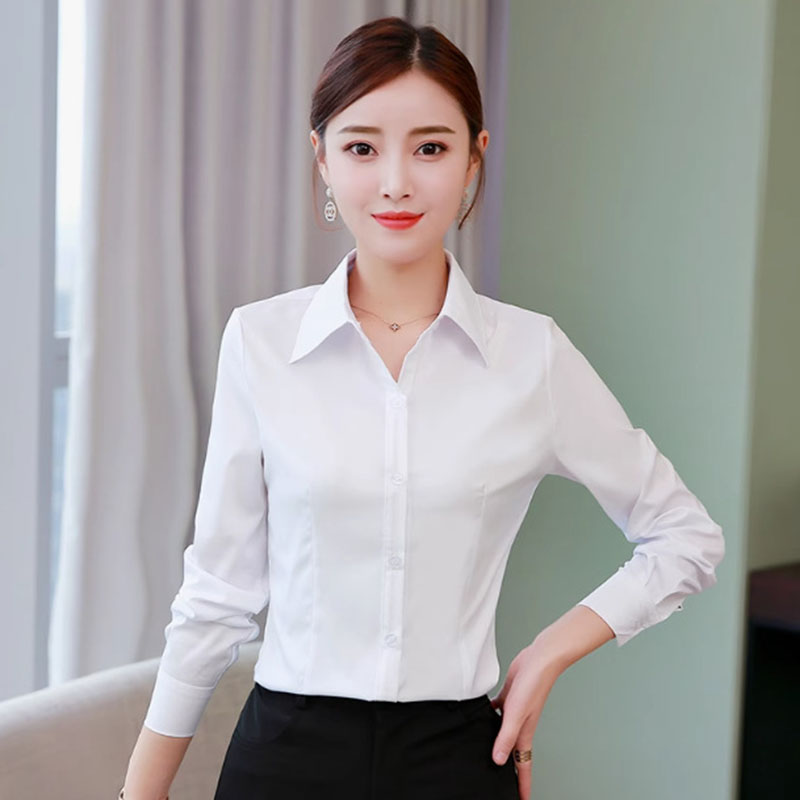 Witte Slim Fit Formele Dames B - Women Formal Wear Korean recensie en prijs