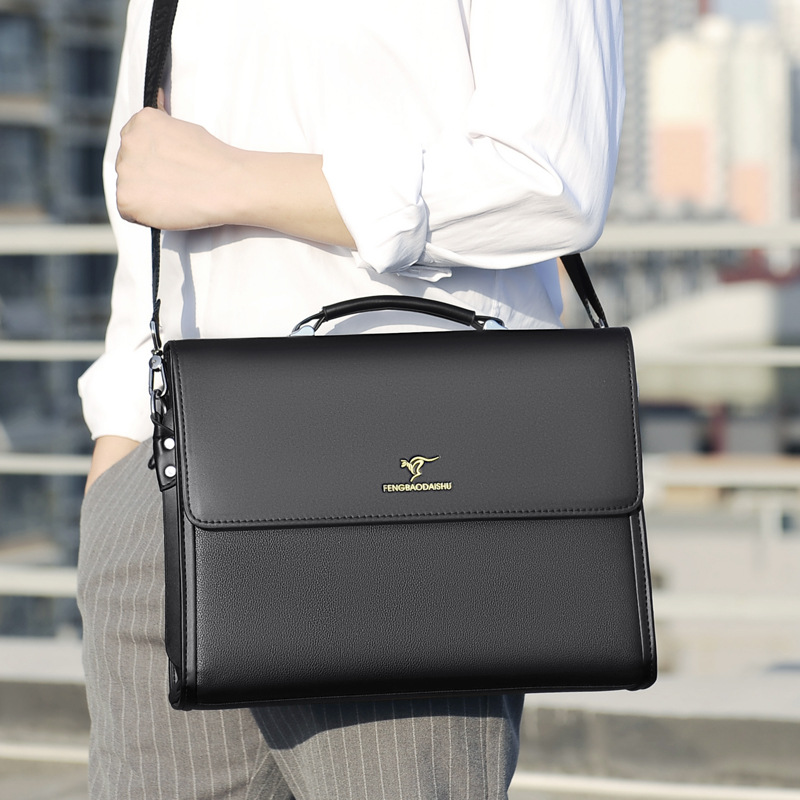 Lederen Luxe Aktetassen Voor M - Structured Handbag Work recensie en prijs