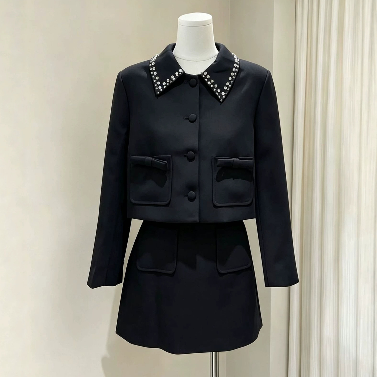Elegante slanke rok tweedelige - Women Formal Wear Korean recensie en prijs