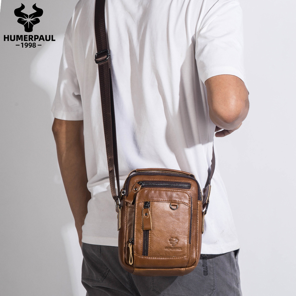 Humerpaul 100% Echt Lederen He - Structured Handbag Work recensie en prijs