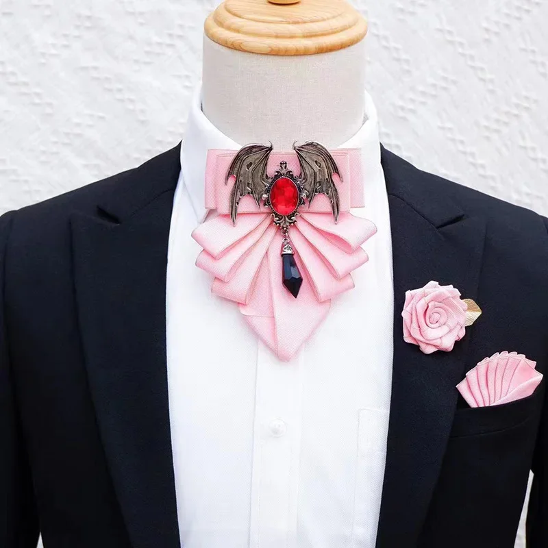 Heren Vlinderdas Broche Set Br - Women Formal Wear Korean recensie en prijs