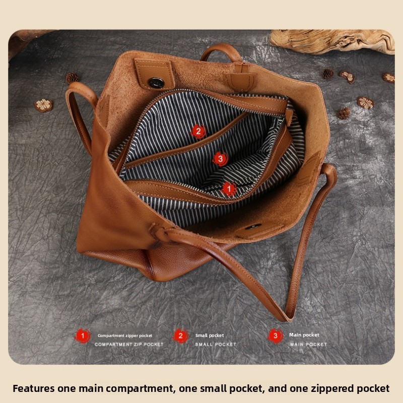 Vintage dagelijkse schoudertas - Structured Handbag Work recensie en prijs